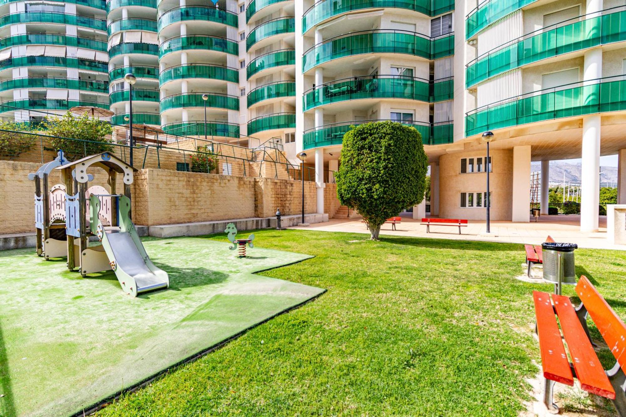 Apartment Vilapark With Pool, Free Parking, Terrace, Beach Benidorm Exterior foto