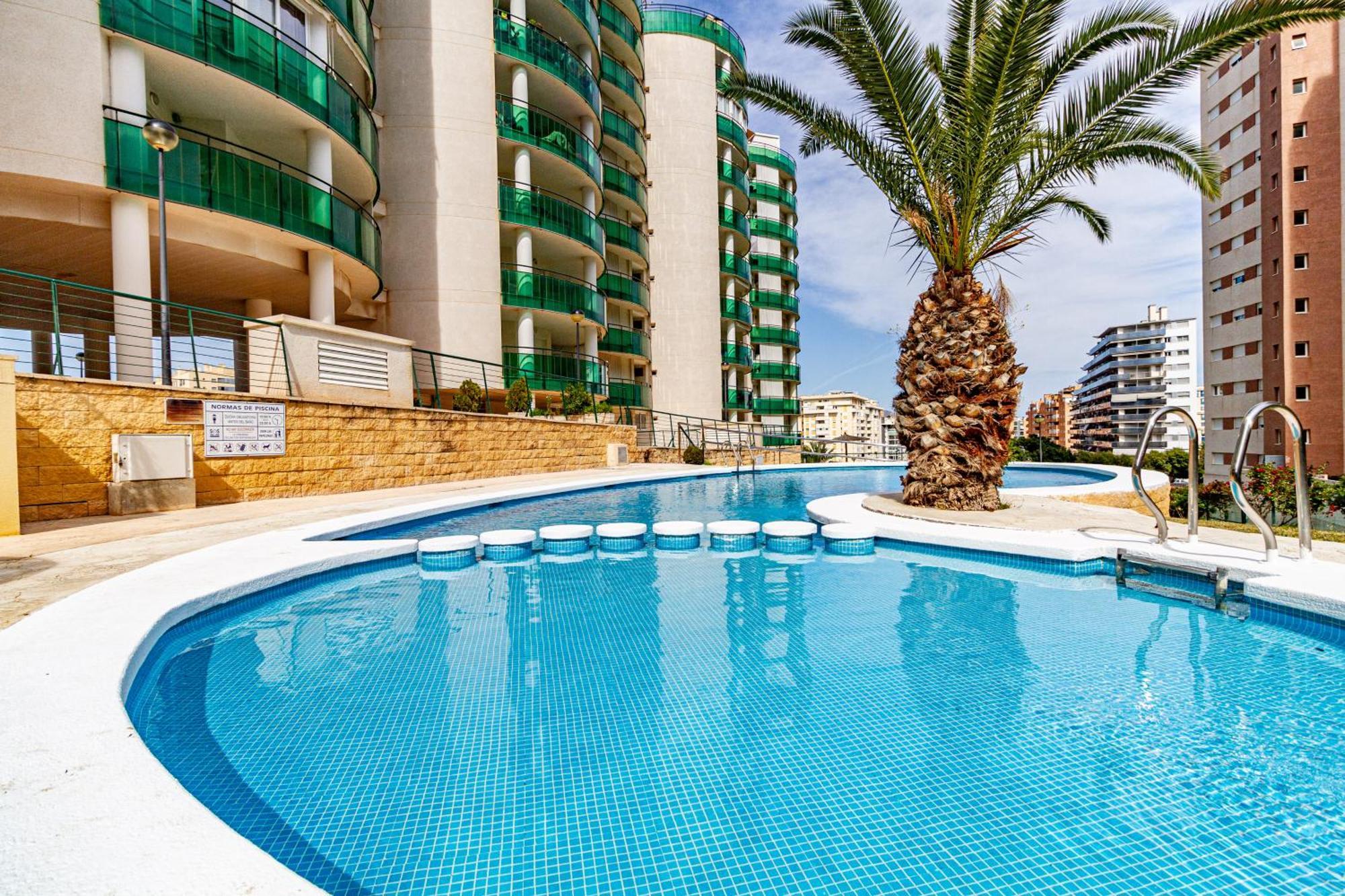 Apartment Vilapark With Pool, Free Parking, Terrace, Beach Benidorm Exterior foto